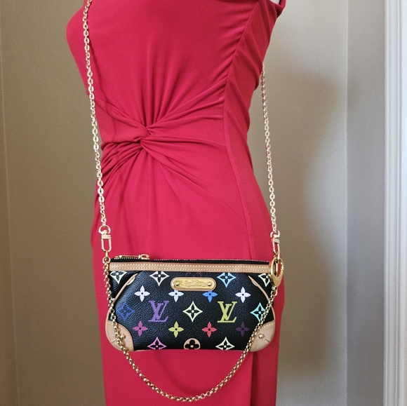 Authentic Louis Vuitton Milla MM multicolor in Excellent preowned condition - Picture 4 of 17